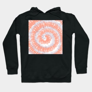 Pastel Spiral Tie Dye Pattern Hoodie